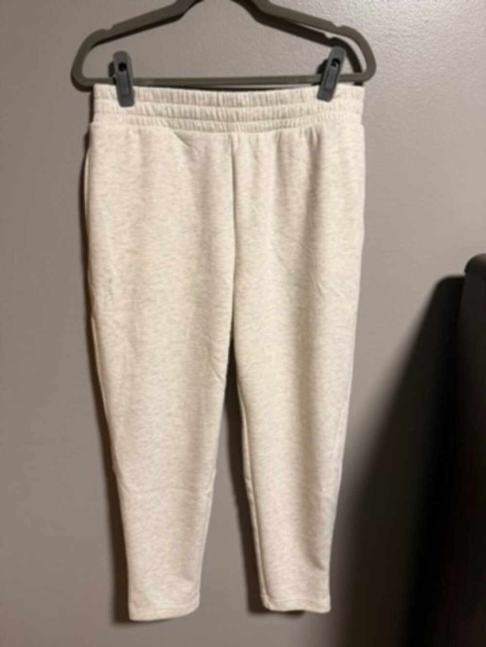 Zenana Scuba Joggers Heather Vanilla | New in Package | M, L